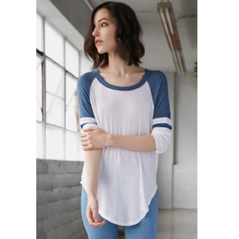 Me To We Good Sport Long Sleeve Raglan T-Shirt